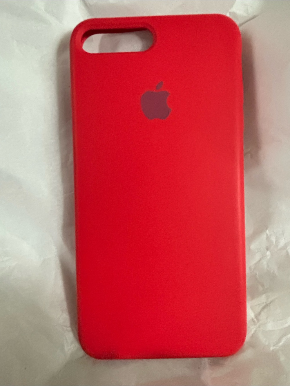 Apple RED Silicone Case for iPhone 7 Plus/8 Plus Smartphone Cover - Picture 8 of 11